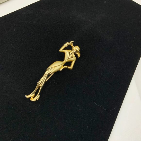 Vintage 1980s Lady Remington Signed AJC Brooch - Picture 13 of 16